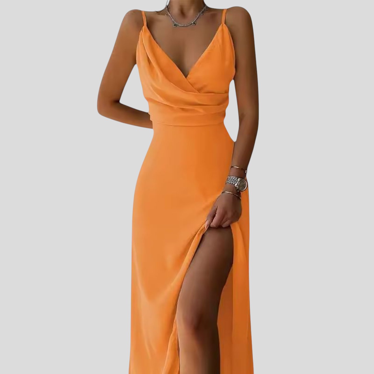 Elise™ – Elegant Slit Dress