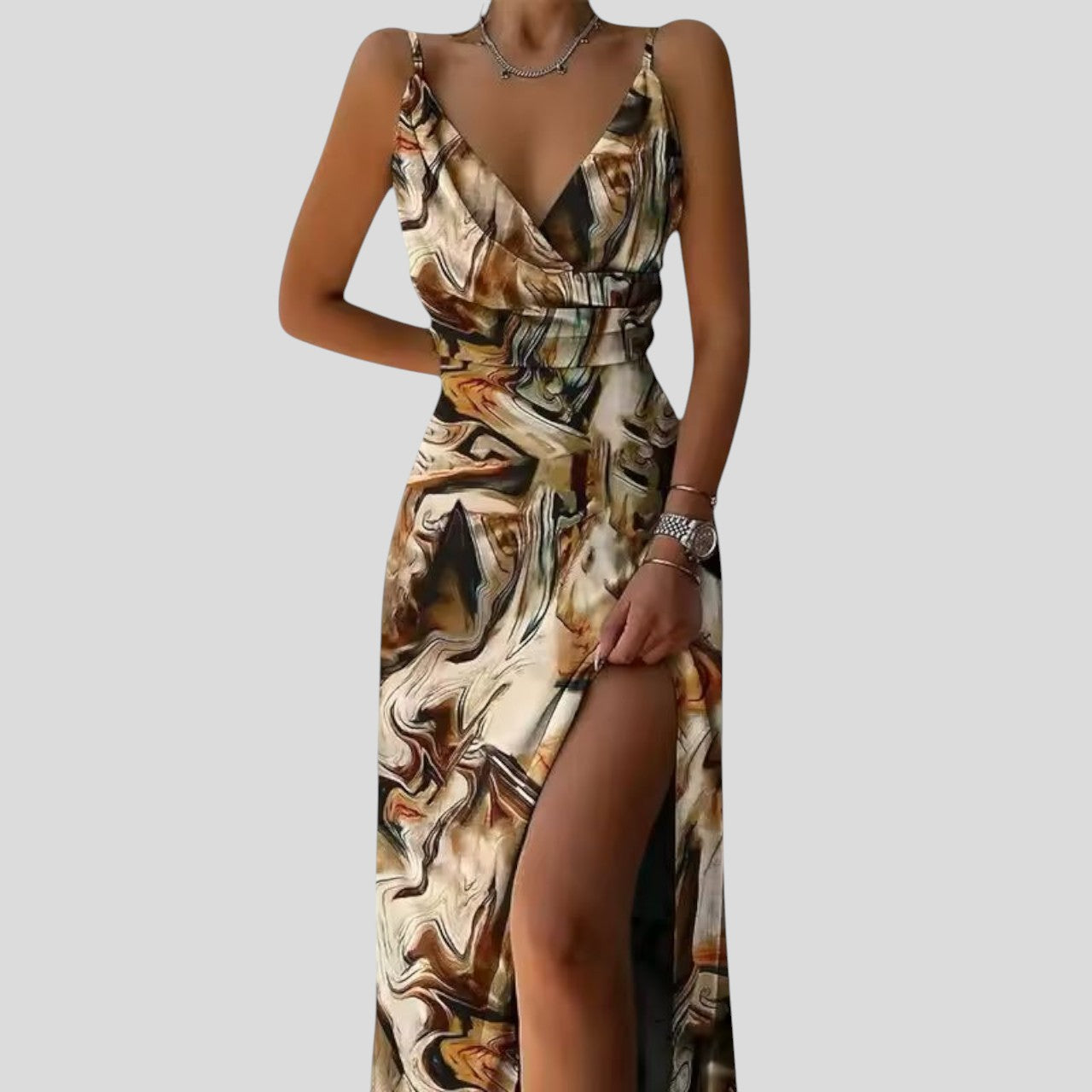 Elise™ – Elegant Slit Dress