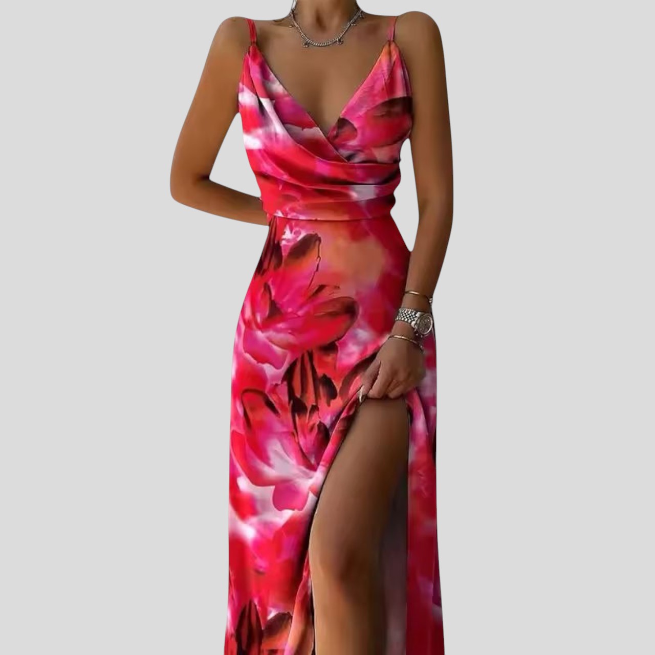 Elise™ – Elegant Slit Dress