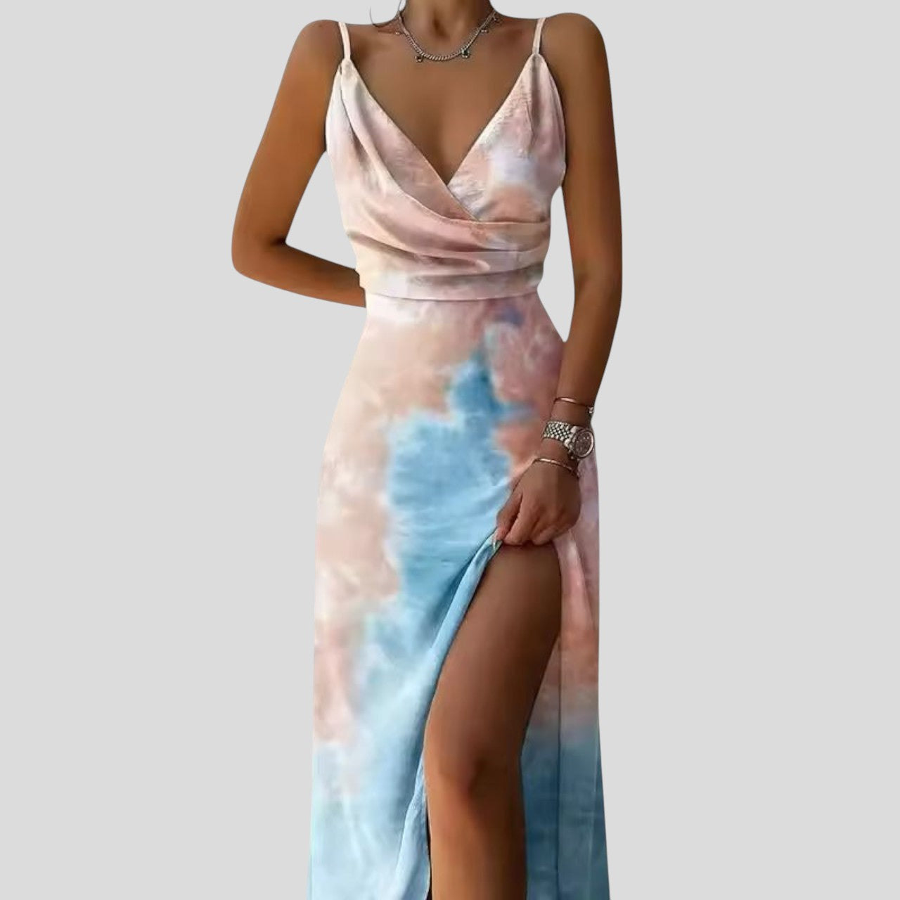 Elise™ – Elegant Slit Dress