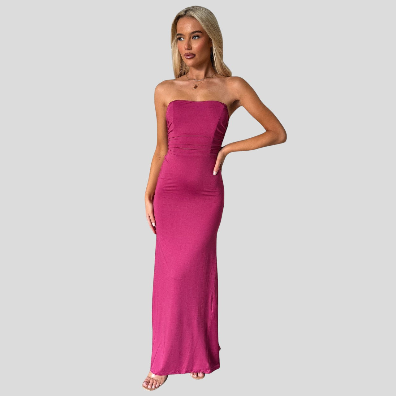 Valerie™ - Burgundy Dress